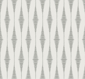 Diamond Stripe Celestial Blue & Pearl by Seabrook Wallpaper