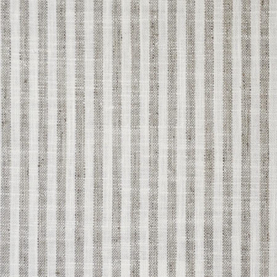 Behind Bars # 544 Zinc by Maxwell Fabric Stripes & Checks 100% POLYESTER INDIA H-1" 54" - Fabric Carolina -