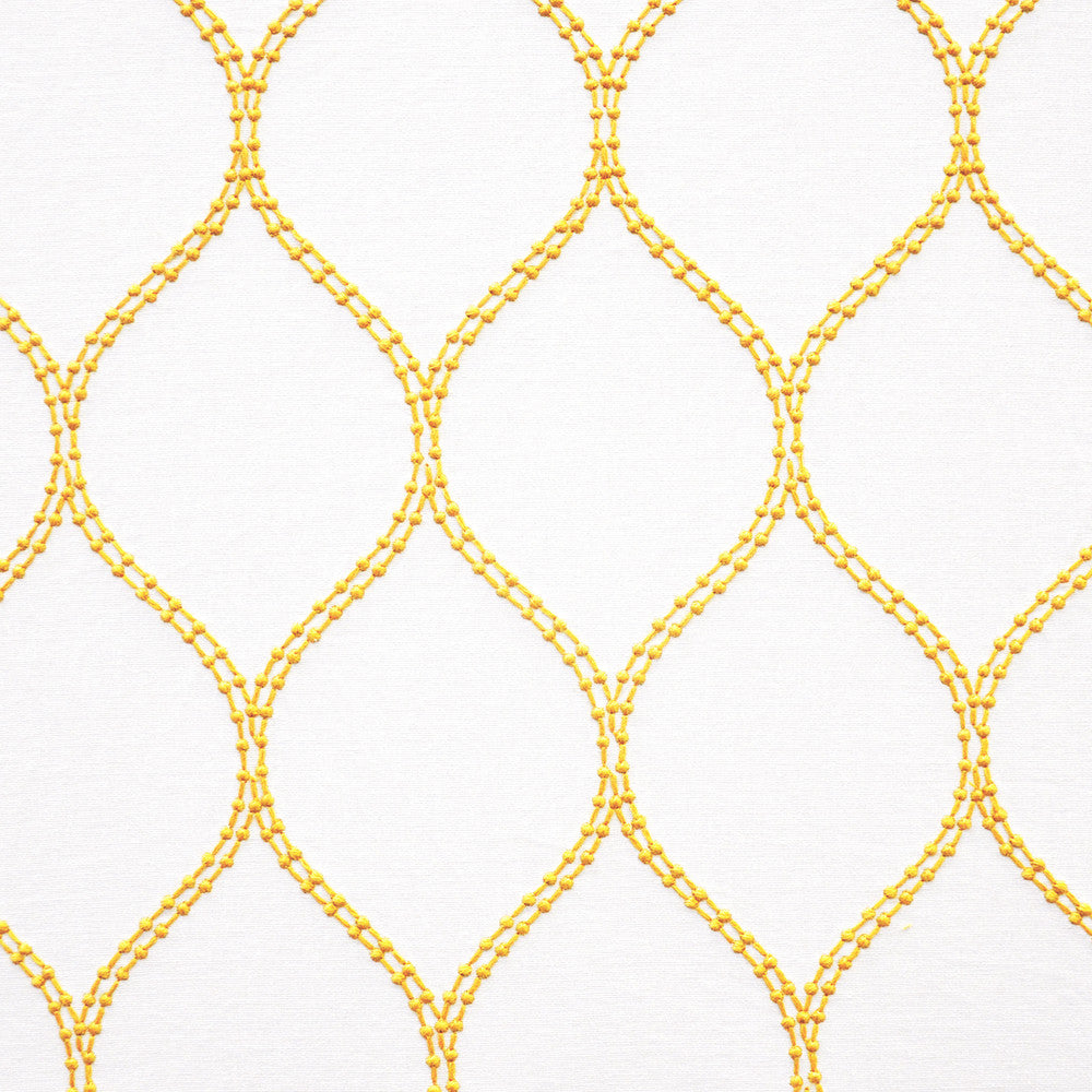 Balcony # 309 Marigold by Maxwell Fabric COLOR THEORY-VOL.V SORBET 77% COTTON/23% POLYESTER INDIA See sample </p><p>Repeat: Horizontal: 4.3" and Vertical: 7.25" 54"EMB.52" - Fabric Carolina -