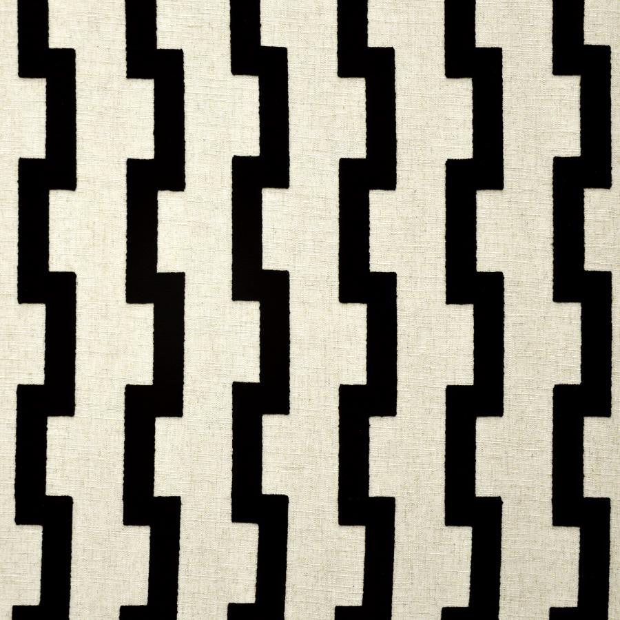 Bolt # 705 Shadow by Maxwell Designer Fabric Color Theory-Vol.V Caffe Latte 90% POLYESTER/10% LINEN INDIA V-7.8"H-3.9" 54"EMB.52" - Swanky Fabrics -