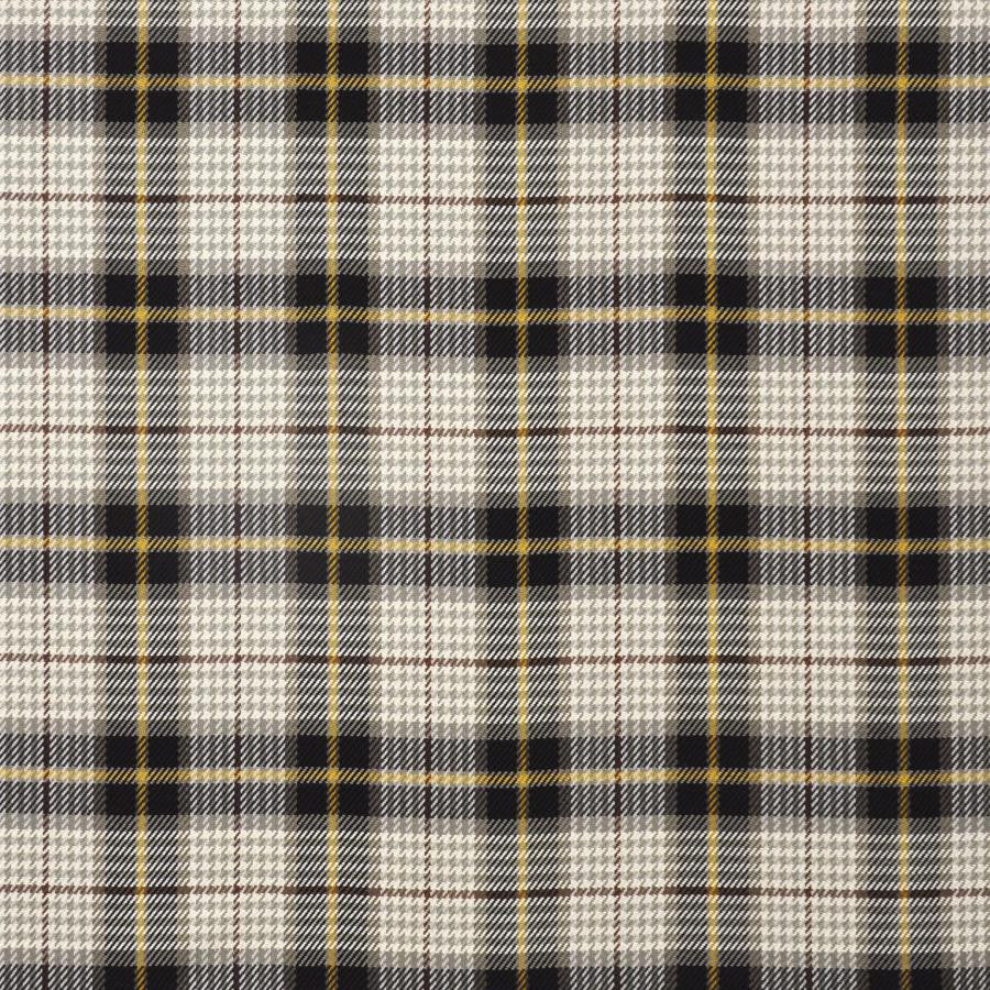 Bowmore # 428 Coffee by Maxwell Fabric MENSWEAR-PLAIDS & CHECKS 100% COTTON INDIA V-4.5" H-4.5" 54" - Fabric Carolina -