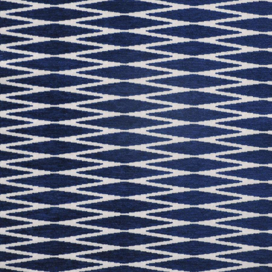 Backgammon # 701 Navy by Maxwell Fabric Performance Wovens-Vol. V Paintbrush 100% POLYESTER TURKEY V- 0.75" H-7" 54" - Fabric Carolina -