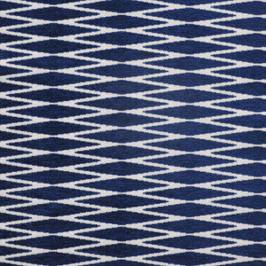 Backgammon # 701 Navy by Maxwell Fabric