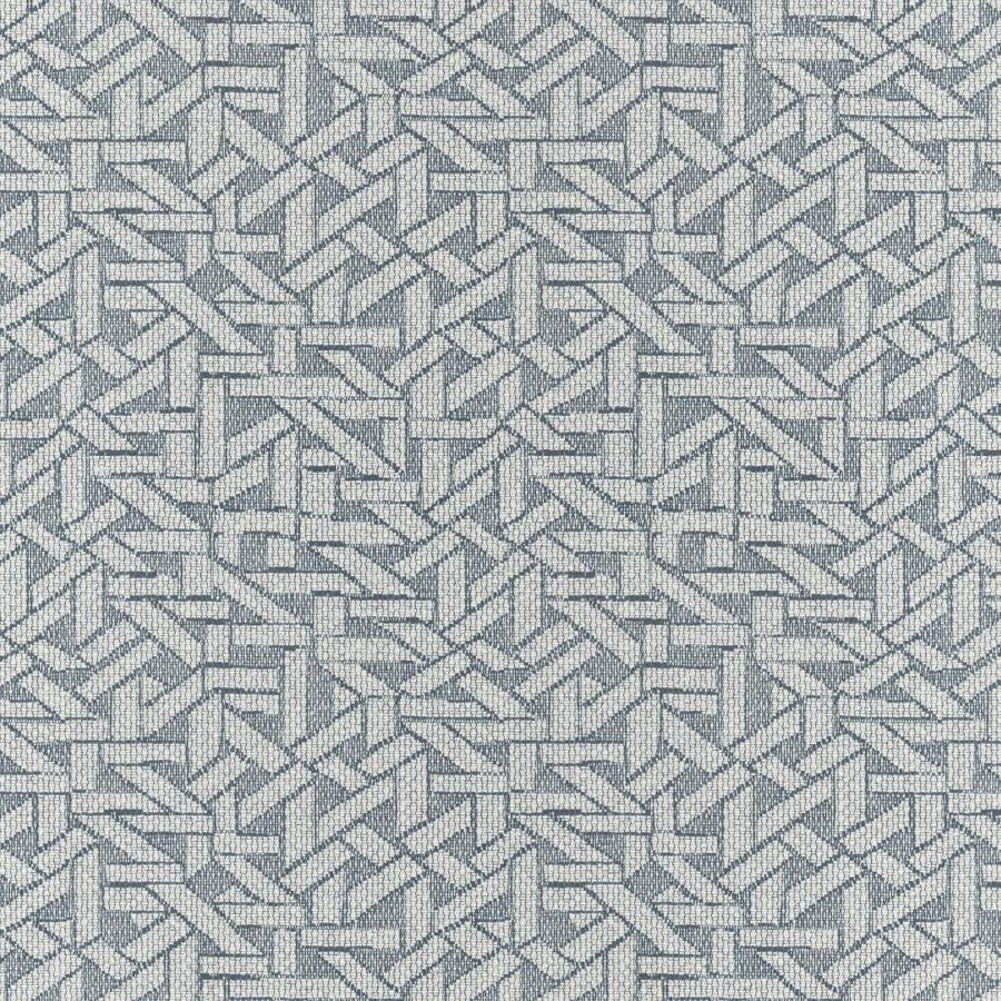 Barrio # 266 Ice by Maxwell Fabric Colorguard-Mosaic 53% POLYPROPELENE/47% POLYESTER TURKEY V-19" H-13.7" 55" - Fabric Carolina -