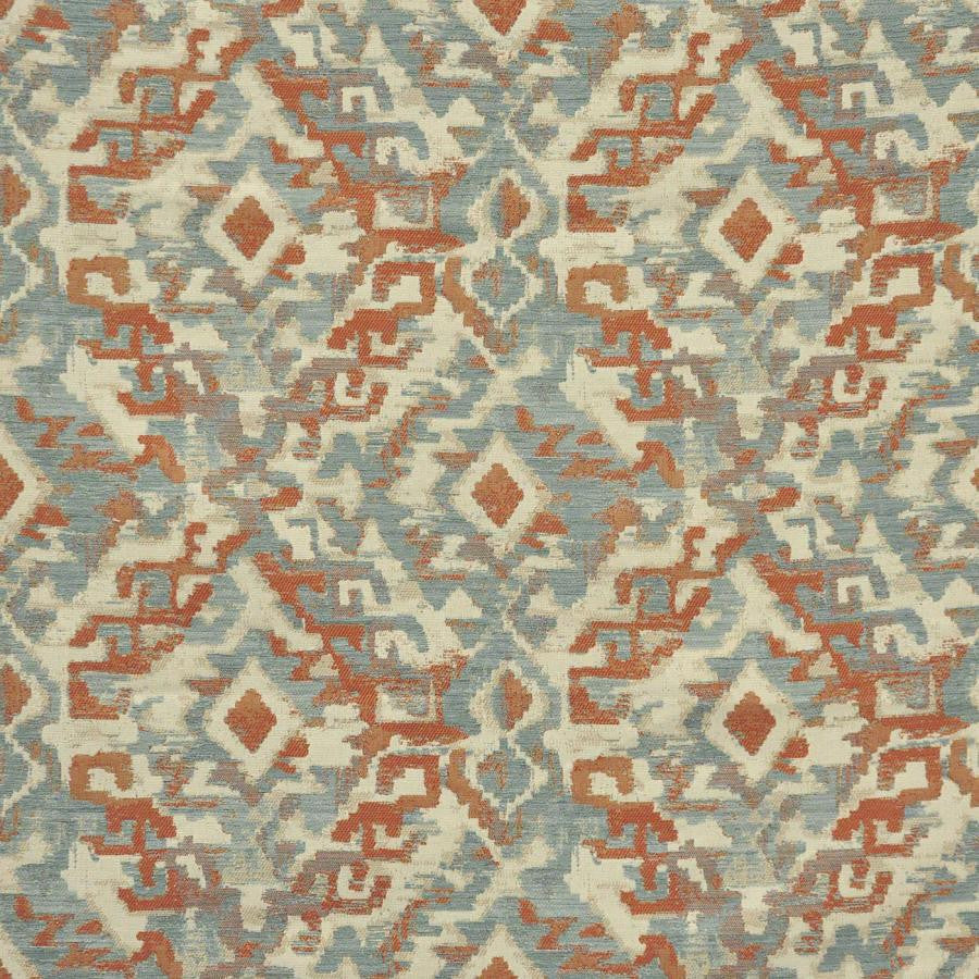Bandera # 601 Trickle by Maxwell Designer Fabric Home & Garden-Act Vi 47% BELLA DURA POLYOLEFIN/53% HIGH-UV POLYESTER USA V-12.8"H-13.75" 55" - Swanky Fabrics -