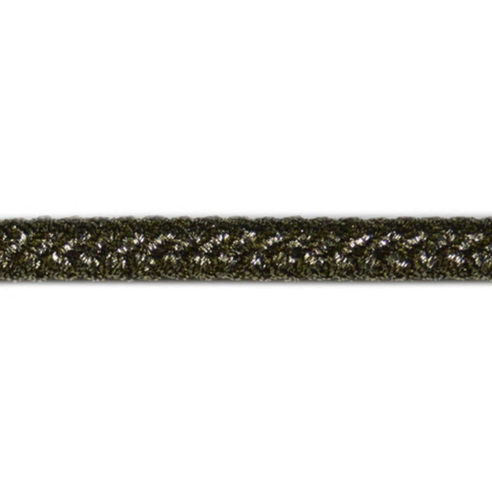 0283 Titanium by Europatex Designer Fabric Metallic 100% Polyester 0.25 inches - Swanky Fabrics -