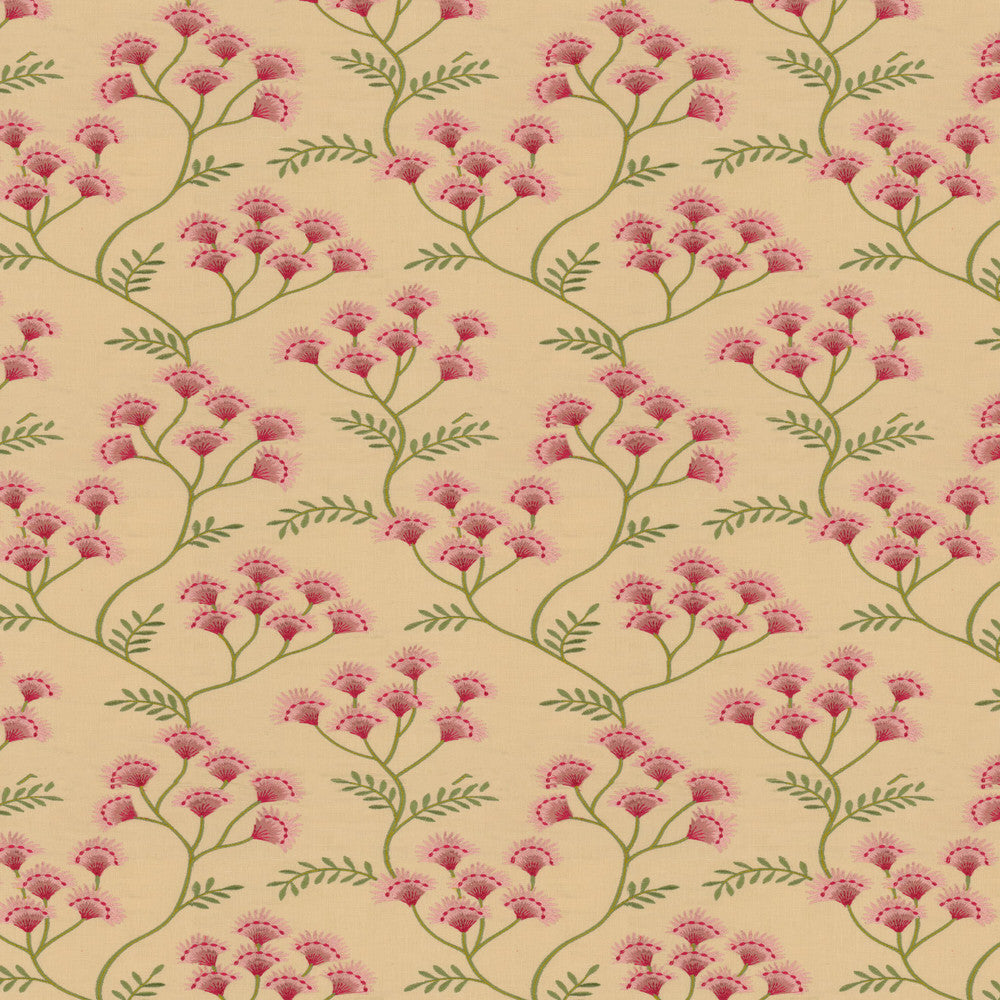 Beaufort 3 Fuchsia by Stout Fabric Stout Fabric Beaufort 3 FuchsiaFabric Comfortable Living Blossom/Sienna 55%Lin 45%Cot %Vemb India </p><p>Repeat: H: 12.75, V: 25.5 51 in - Fabric Carolina -