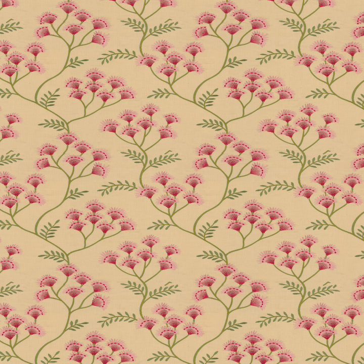 Beaufort 3 Fuchsia by Stout Fabric Stout Fabric Beaufort 3 FuchsiaFabric Comfortable Living Blossom/Sienna 55%Lin 45%Cot %Vemb India </p><p>Repeat: H: 12.75, V: 25.5 51 in - Fabric Carolina -