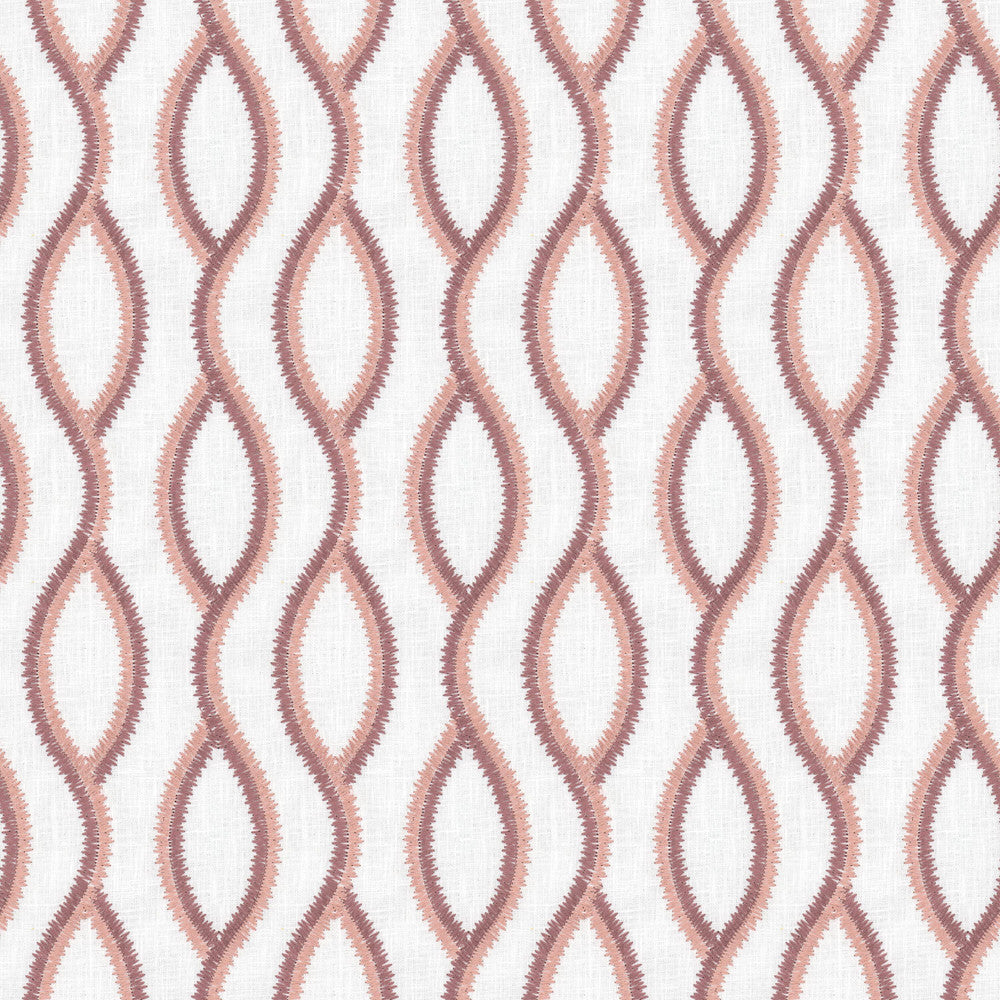 Because 1 Blush by Stout Fabric Stout Fabric Because 1 BlushFabric Rainbow Library Tearose/Spice 70%Cot 25%Pol 5%Lin %Vemb India </p><p>Repeat: H: 4.375, V: 0 52 in - Fabric Carolina -