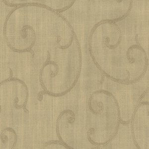 Beckett Sand by Norbar Fabric 82%POLY, 18%LINEN-RAYON EMB. CHINA </p><p>Repeat: 11 1/2"V 12 3/4"H 51 - Fabric Carolina -