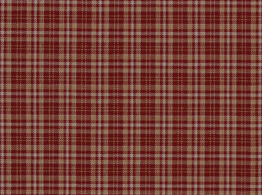 Beckford Crimson Red 353 by Covington Fabric 100% COTTON INA 30000 Horizontal: 1.188 and Vertical: 1.188 55 - Fabric Carolina -