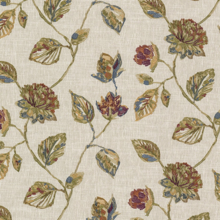 Behold 4 Autumn by Stout Fabric Stout Fabric Behold 4 AutumnFabric Rainbow Library Pear/Jungle 58%Cot 42%Pol India </p><p>Repeat: H: 25.25, V: 3.25 50.5 in - Fabric Carolina -