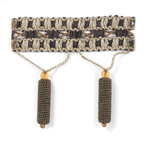 Belair 5 Granite by Stout Trim PETITE EXPRESSIONS TRIM 72%SVI 20%COT 8%POL CHINA Horizontal: 0 and Vertical: 0 3 in - Fabric Carolina -