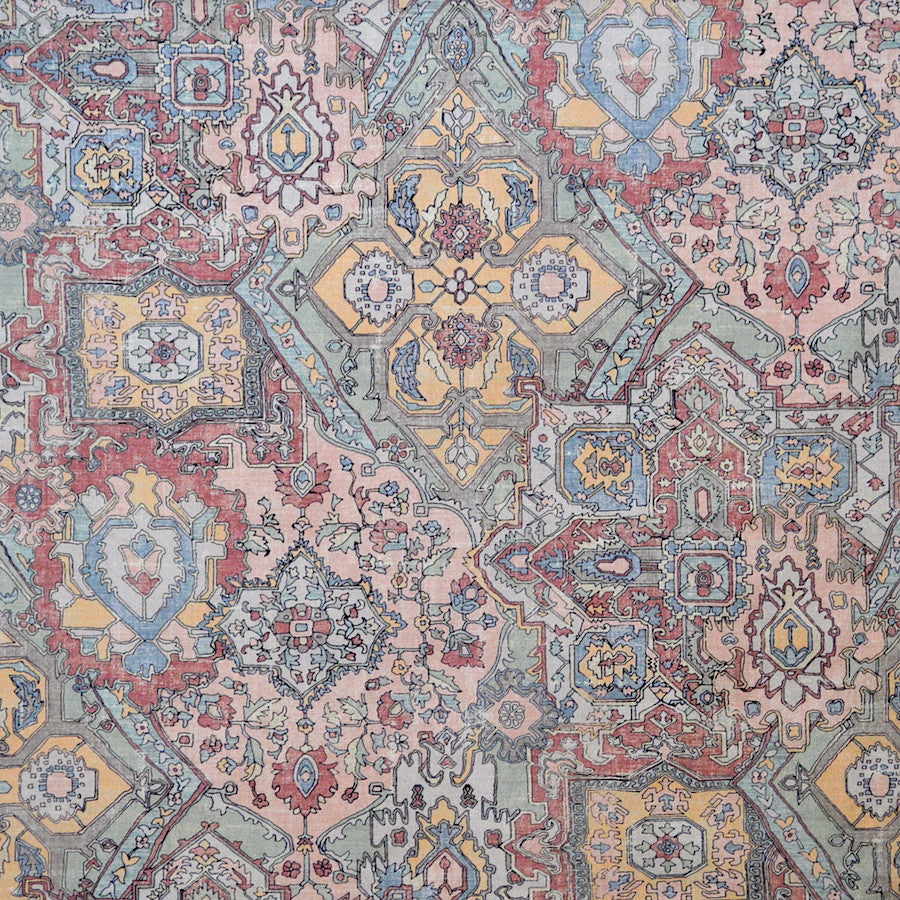 Belair Multi by Magnolia Fabric See sample 100% POLY CHINA 40000 </p><p>Repeat: Horizontal: 27 and Vertical: 27 54" - Fabric Carolina -