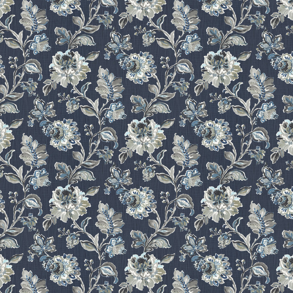 Belfry 1 Regency by Stout Fabric Stout Fabric Belfry 1 RegencyFabric COMFORTABLE LIVING MOONSTONE/NAVY 54%COT 46%POL CHINA </p><p>Repeat: H: 27.250, V: 24.250 55 in - Fabric Carolina -