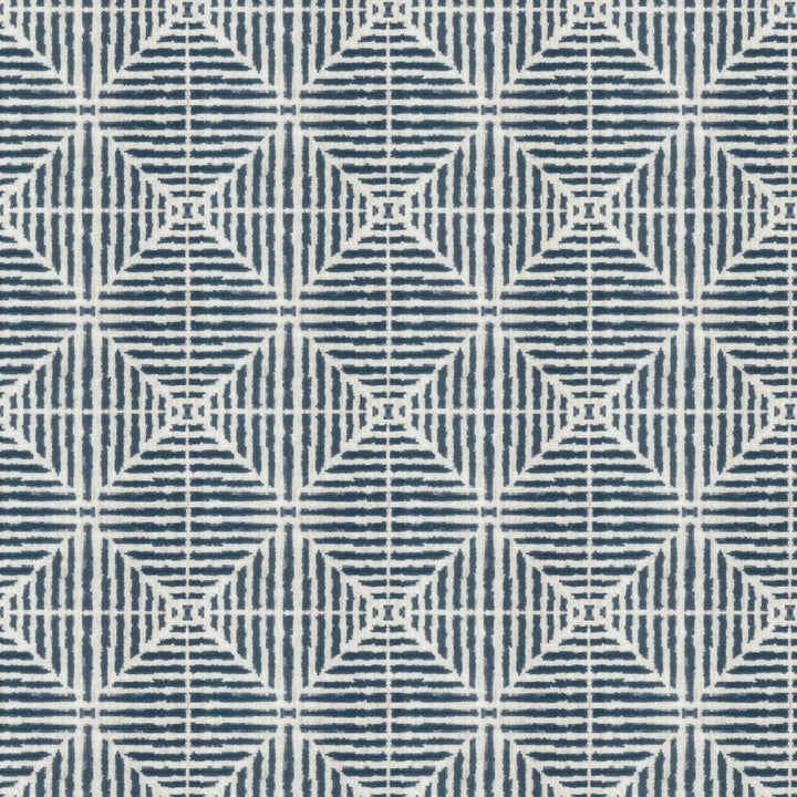Belmont 1 Indigo by Stout Fabric RAINBOW LIBRARY INK/SAPPHIRE 89%POL 11%LIN TURKEY FLAME RETARDANT-U.F.A.C. CLASS 1 CATB 117-2013 Horizontal: 6.750 and Vertical: 6.750 54 in - Fabric Carolina -