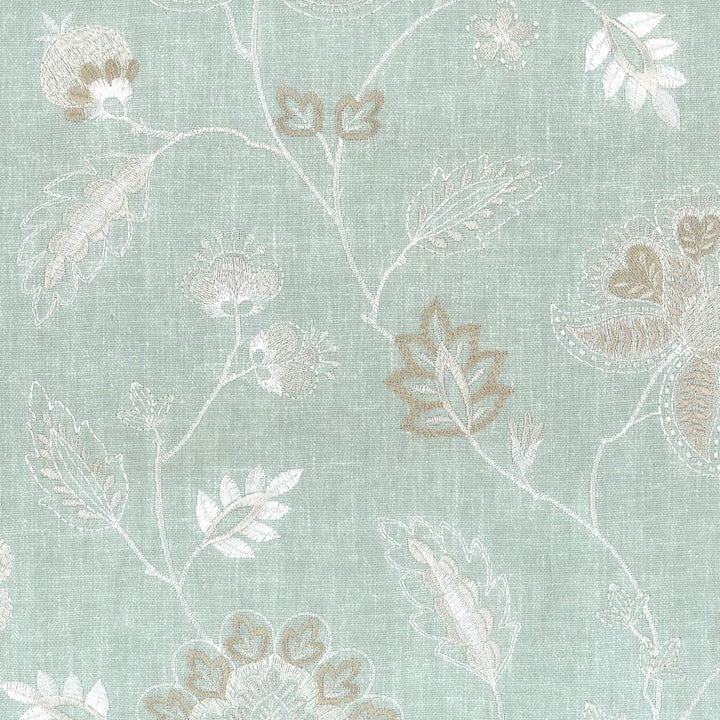Benbrook 1 Vapor by Stout Fabric RAINBOW LIBRARY BAYBERRY/SEAFOAM 52%POL 48%COT %VEMB INDIA Horizontal: 25.500 and Vertical: 12.750 51.5 in - Fabric Carolina -