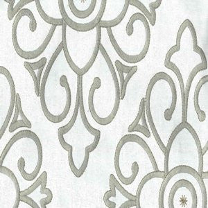 Benji Cotton White by Norbar Fabric See Sample 60% COTTON 35% POLYESTER INDIA 15"V 13"H 51 - Fabric Carolina -