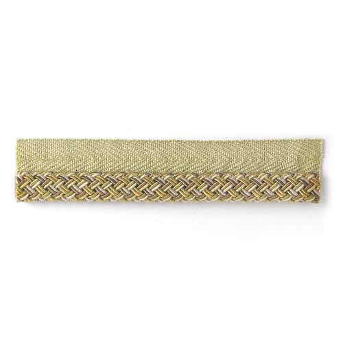 Berwick 3 Pistachio by Stout Trim PETITE EXPRESSIONS TRIM 58%COT 33%SVI 9%POL CHINA Horizontal: 0 and Vertical: 0 0.38 in - Fabric Carolina -