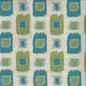 Betsy Aegean by Norbar Fabric Color/AQUA-TEAL-SPA 69% COTTON 31% POLYESTER CHINA 27,000 WYZENBEEK V-3.375" H-4.25" 56" - Fabric Carolina -
