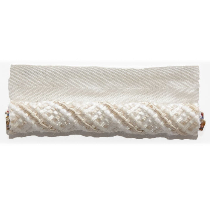 Bettina 1 Chalk by Stout Trim Stout Trim Bettina 1 ChalkTrim JUST CORDS CHINA </p><p>Repeat: H: 0.000, V: 0.000 0.5 in - Fabric Carolina -