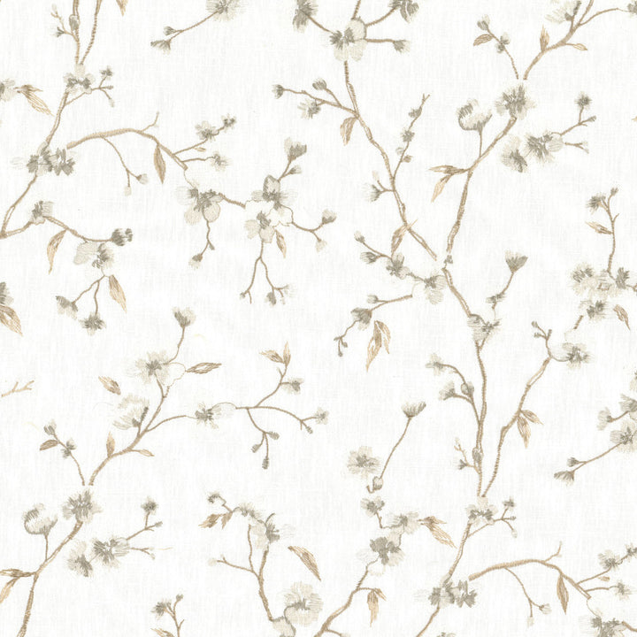 Beverly 2 Burlap by Stout Fabric Stout Fabric Beverly 2 BurlapFabric Color My Window Pewter/Taupe 69%Cot 31%Pol %Remb India </p><p>Repeat: H: 25, V: 12.25 50 in - Fabric Carolina -