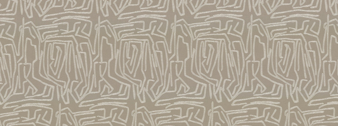 Be Cool 63 Taupe by Covington Designer Fabric