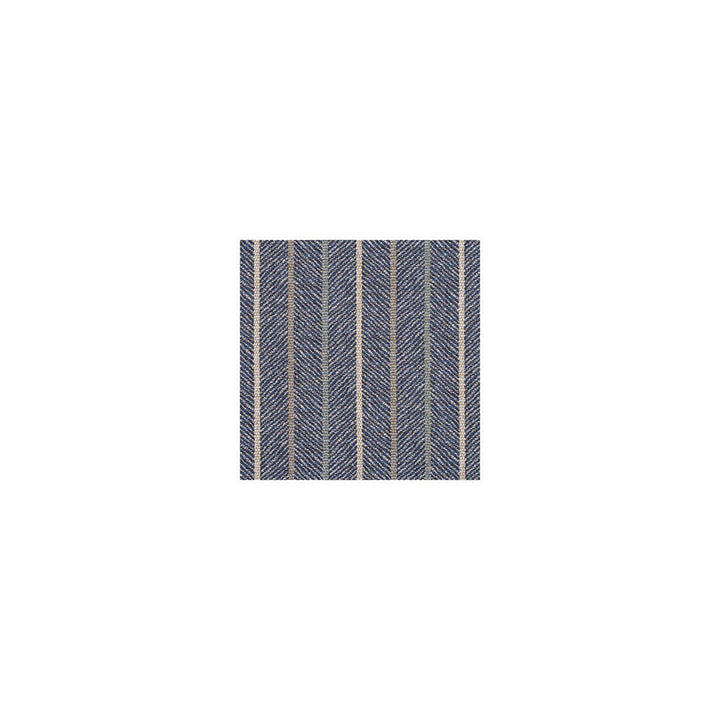 Silverton Stripe Indigo by G P & J Baker Fabric G P & J Baker Fabric Silverton Stripe IndigoFabric SILVERTON WEAVES VISCOSE - 63%;LINEN - 32%;POLYESTER - 5% Italy </p><p>Repeat: H: 4.334, V: 55.16 - Fabric Carolina -