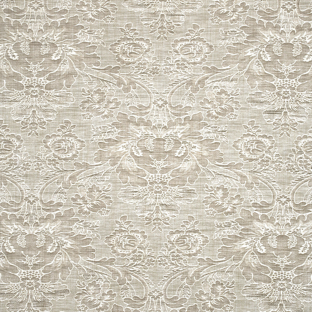 Hartbury Damask Ivory by G P & J Baker Fabric MARWOOD II COTTON - 38%;VISCOSE - 26%;POLYESTER - 25%;LINEN - 11% Italy MEDIUM Horizontal: 28.368 and Vertical: 22.064 55.16 - Fabric Carolina -