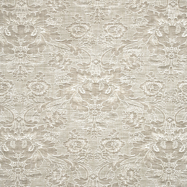 Hartbury Damask Ivory by G P & J Baker Fabric MARWOOD II COTTON - 38%;VISCOSE - 26%;POLYESTER - 25%;LINEN - 11% Italy MEDIUM Horizontal: 28.368 and Vertical: 22.064 55.16 - Fabric Carolina -