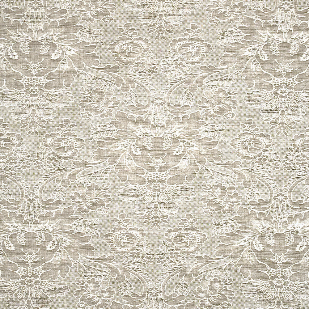 Hartbury Damask Ivory by G P & J Baker Fabric G P & J Baker Fabric Hartbury Damask IvoryFabric MARWOOD II COTTON - 38%;VISCOSE - 26%;POLYESTER - 25%;LINEN - 11% Italy </p><p>Repeat: H: 28.368, V: 22.064 55.16 - Fabric Carolina -
