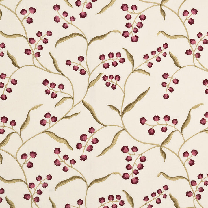 Willoughby Cranberry/Sand by G P & J Baker Fabric MARWOOD I COTTON - 72%;VISCOSE - 28% India - Horizontal: 25.61 and Vertical: 15.76 53.19 - Fabric Carolina -