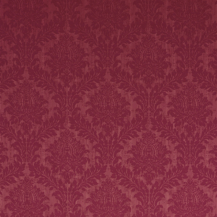 Lydford Damask Ruby by G P & J Baker Fabric SIMPLY DAMASK COTTON - 100% Italy MEDIUM Horizontal: 13.79 and Vertical: 16.154 53.978 - Fabric Carolina -