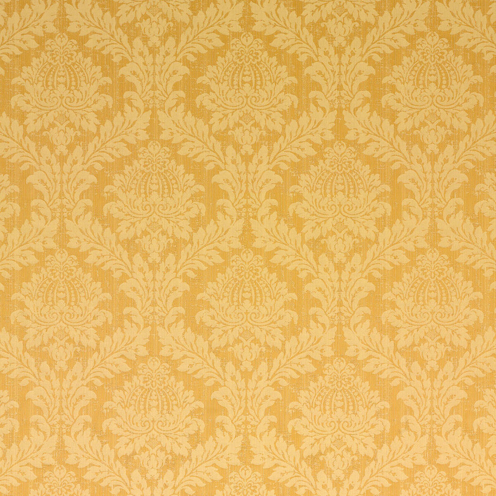 Lydford Damask Gilt by G P & J Baker Fabric SIMPLY DAMASK COTTON - 100% Italy Horizontal: 13.79 and Vertical: 16.154 53.978 - Fabric Carolina -