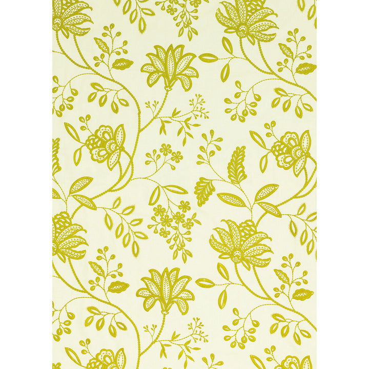 Larkhill Lime by G P & J Baker Fabric LARKHILL LINEN - 65%;POLYESTER - 35% India Horizontal: 25.61 and Vertical: 29.944 51.22 - Fabric Carolina -