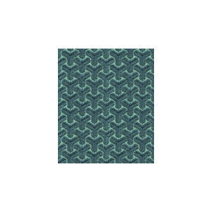 Chengtudoor Emb Blue/Aqua by G P & J Baker Fabric