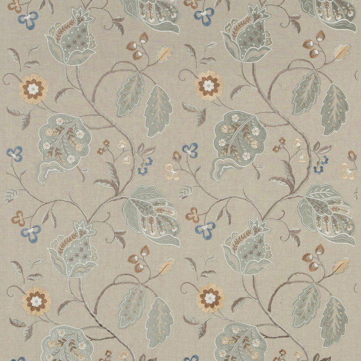 Calthorpe Aqua by G P & J Baker Fabric G P & J Baker Fabric Calthorpe AquaFabric LANGDALE LINEN - 65%;VISCOSE - 35% India </p><p>Repeat: H: 25.216, V: 29.944 50.432 - Fabric Carolina -