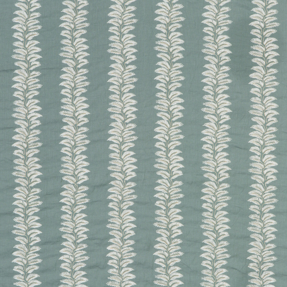 Bradbourne Teal by G P & J Baker Fabric LANGDALE LINEN - 64%;POLYESTER - 30%;VISCOSE - 6% India MEDIUM Horizontal: 5.91 and Vertical: 7.88 49.25 - Fabric Carolina -