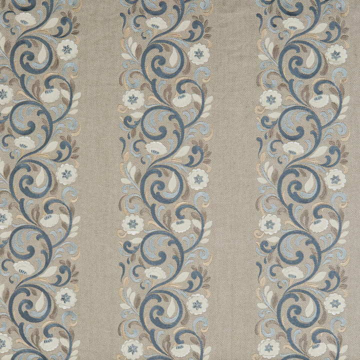 Langdale Indigo/Slate by G P & J Baker Fabric LANGDALE LINEN - 75%;VISCOSE - 25% India - Horizontal: 15.76 and Vertical: 15.76 47.28 - Fabric Carolina -