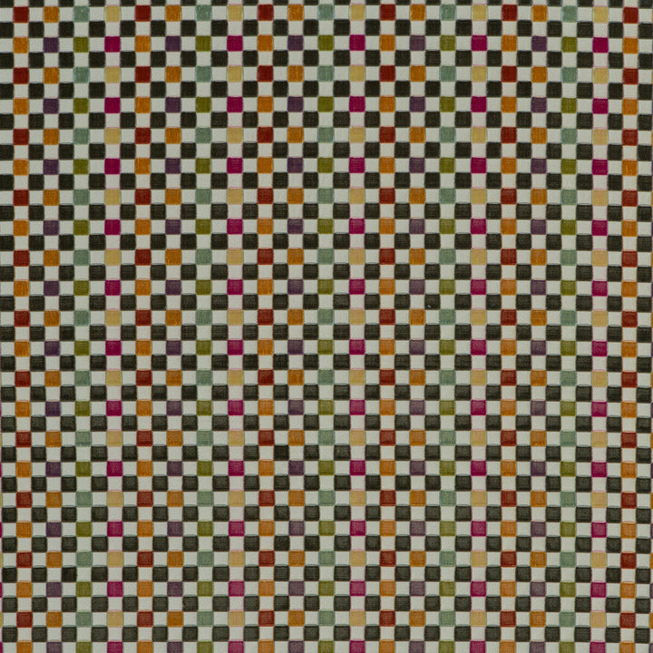 Clarendon Small Check Multi by G P & J Baker Fabric G P & J Baker Fabric Clarendon Small Check MultiFabric LANGDALE BEMBERG - 52%;COTTON - 48% India </p><p>Repeat: H: 6.501, V: 3.152 53.19 - Fabric Carolina -