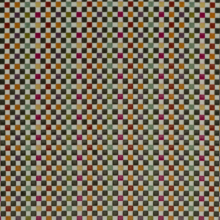 Clarendon Small Check Multi by G P & J Baker Fabric LANGDALE BEMBERG - 52%;COTTON - 48% India Horizontal: 6.501 and Vertical: 3.152 53.19 - Fabric Carolina -