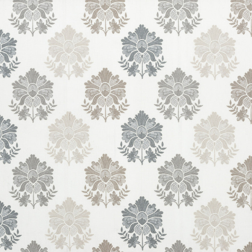 Tregony Mineral by G P & J Baker Designer Fabric ARTISAN LINEN - 59%;SPUN POLYESTER - 31%;VISCOSE - 10% India Horizontal: 12.805 and Vertical: 15.169 50.432 - Swanky Fabrics -