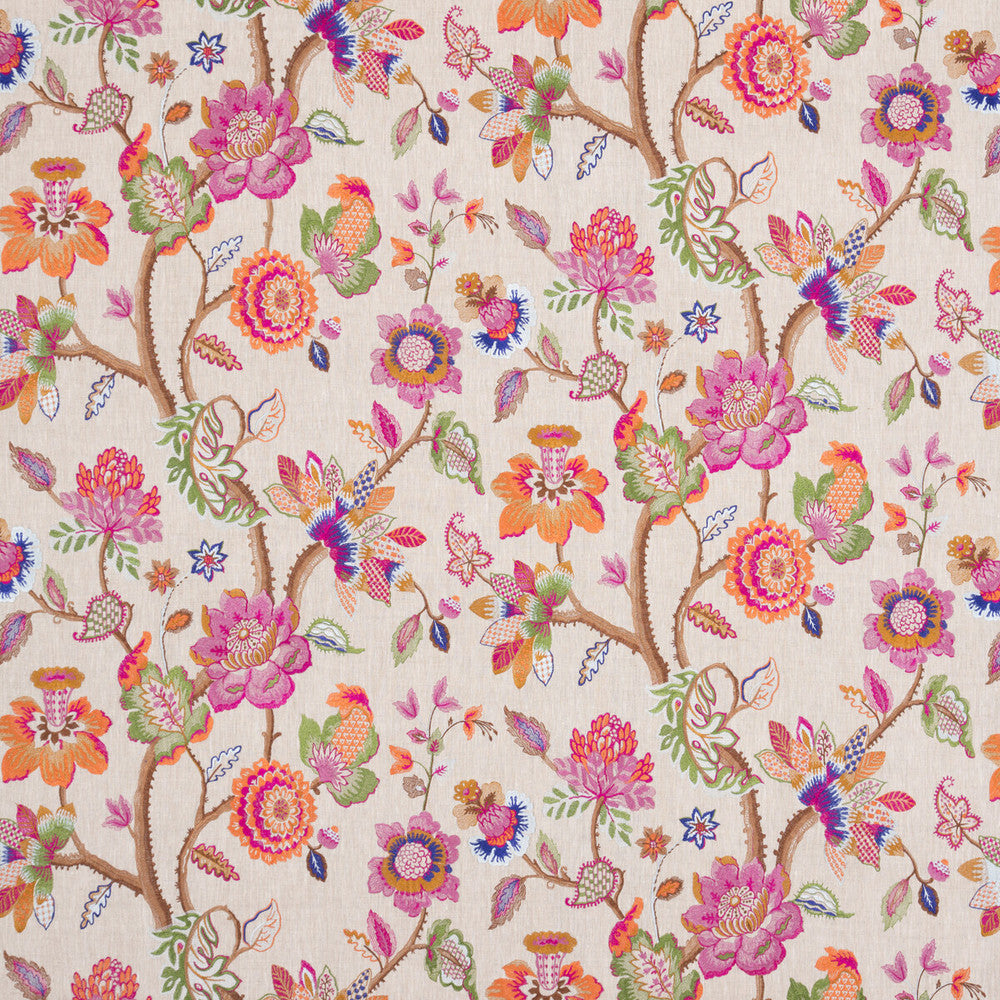 Dryden Multi by G P & J Baker Fabric G P & J Baker Fabric Dryden MultiFabric COSMOPOLITAN LINEN - 54%;RAYON - 46% India </p><p>Repeat: H: 51.22, V: 26.004 51.22 - Fabric Carolina -