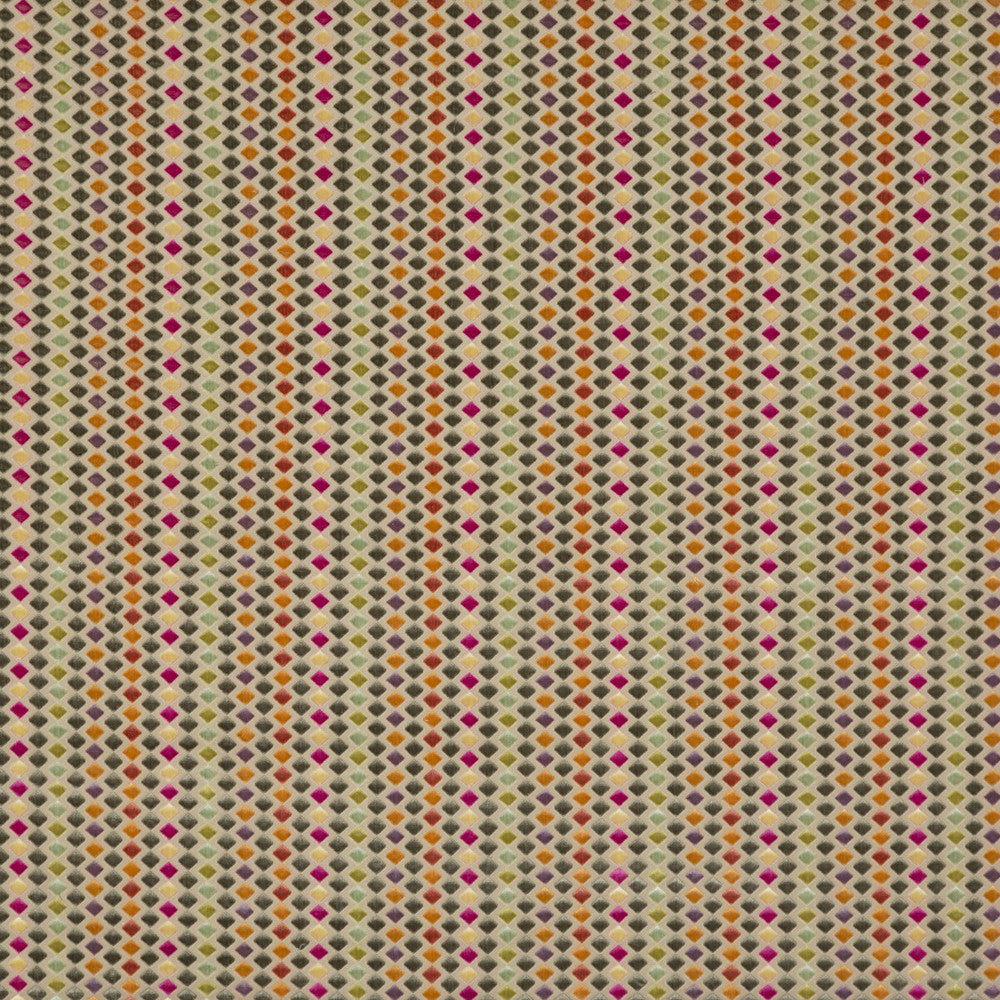 Clarendon Diamonds Multi by G P & J Baker Fabric G P & J Baker Fabric Clarendon Diamonds MultiFabric COSMOPOLITAN BEMBERG - 51%;COTTON - 49% India </p><p>Repeat: H: 6.698, V: 1.97 53.19 - Fabric Carolina -