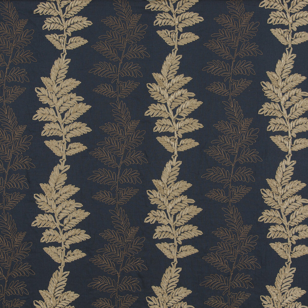 Couture Royal Blue by G P & J Baker Fabric HISTORIC ROYAL PALACES LINEN - 68%;POLYESTER - 19%;VISCOSE - 7%;COTTON - 6% India Horizontal: 16.548 and Vertical: 15.76 49.644 - Fabric Carolina -
