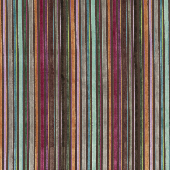 Cardinal Stripe Jewel by G P & J Baker Fabric HISTORIC ROYAL PALACES VISCOSE - 55%;COTTON - 45% India HEAVY Horizontal: 13.396 and Vertical: 53.584 - Fabric Carolina -