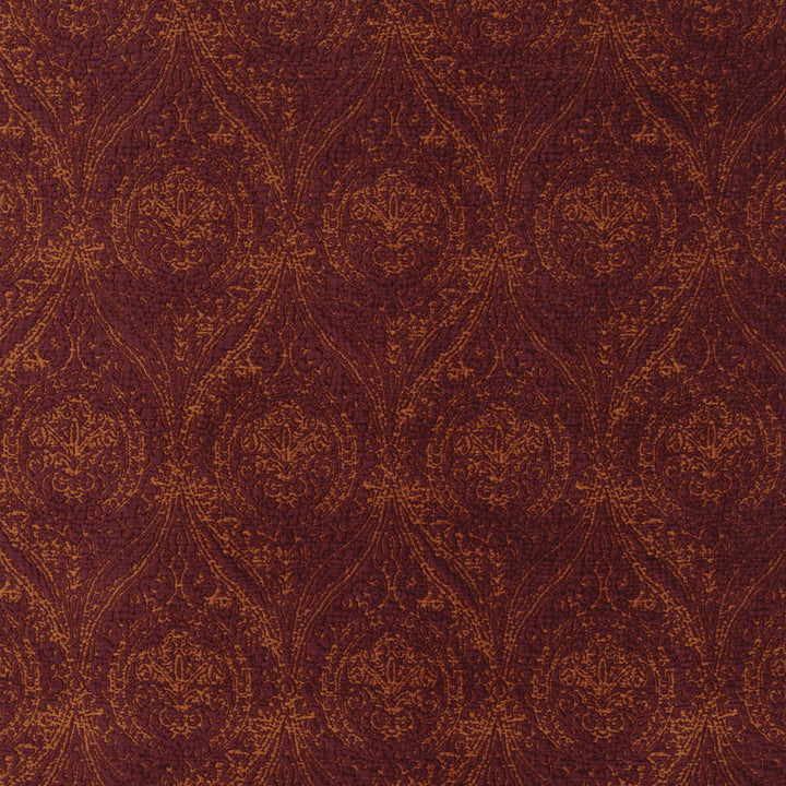 Wolsey Garnet by G P & J Baker Fabric HISTORIC ROYAL PALACES VISCOSE - 55%;COTTON - 31%;POLYESTER - 14% Turkey HEAVY Horizontal: 12.214 and Vertical: 27.186 48.856 - Fabric Carolina -