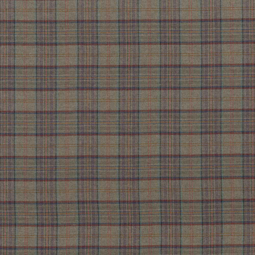 Victoria Plaid Royal Blue by G P & J Baker Fabric HISTORIC ROYAL PALACES MERINO WOOL - 50%;WOOL - 50% United Kingdom - Horizontal: 6.501 and Vertical: 7.092 58.706 - Fabric Carolina -