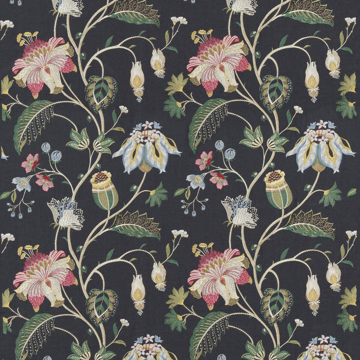 Therapia Indigo by G P & J Baker Fabric G P & J Baker Fabric Therapia IndigoFabric EAST TO WEST LINEN - 90%;VISCOSE - 10% India </p><p>Repeat: H: 24.822, V: 30.732 49.644 - Fabric Carolina -