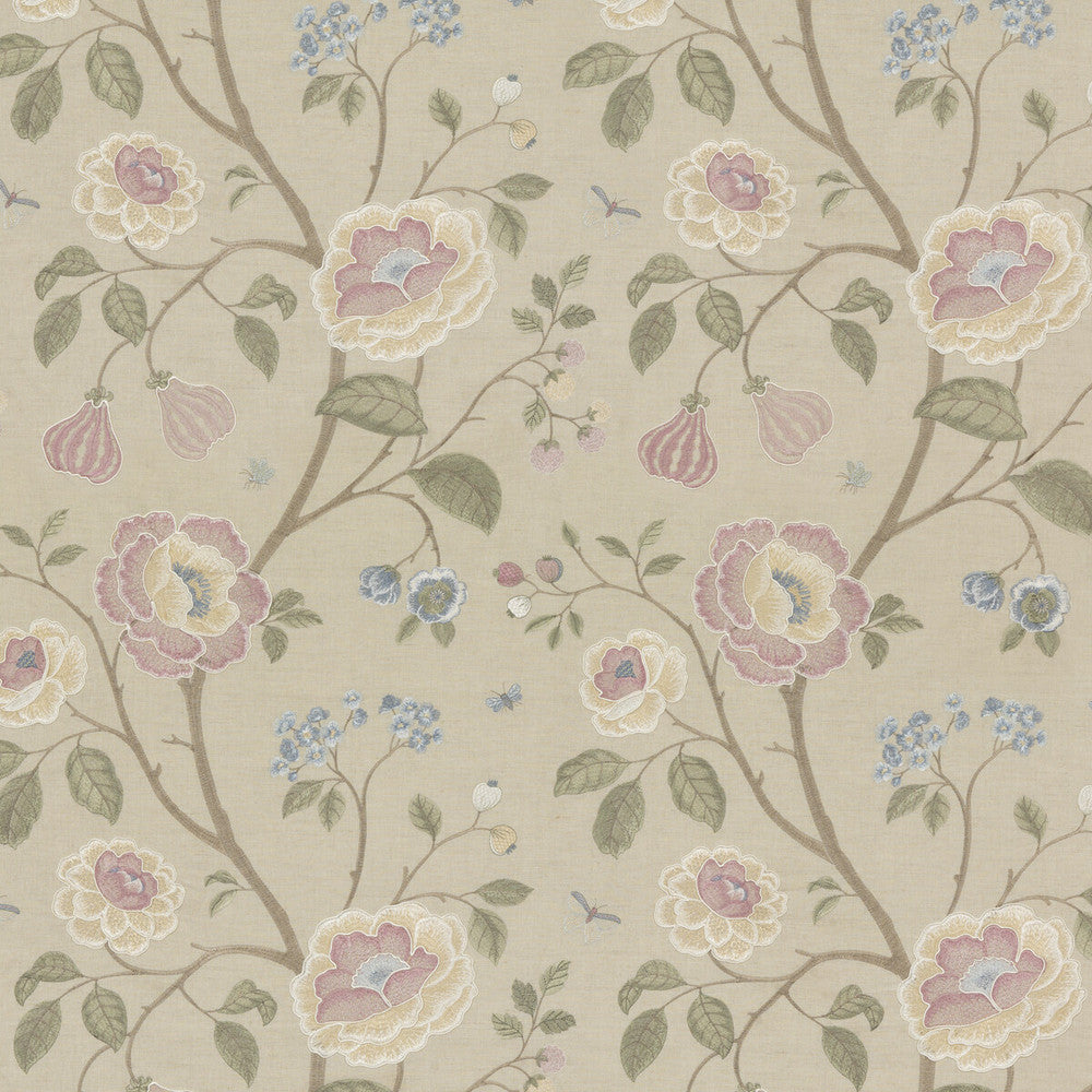 Lillington Blush by G P & J Baker Fabric G P & J Baker Fabric Lillington BlushFabric KESWICK EMBROIDERIES LINEN - 40%;COTTON - 30%;VISCOSE - 30% India </p><p>Repeat: H: 25.216, V: 29.944 50.432 - Fabric Carolina -
